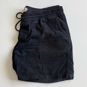 Taylor Stitch Apres Shorts in Navy and Natural Pinwhale -price is for both pairs